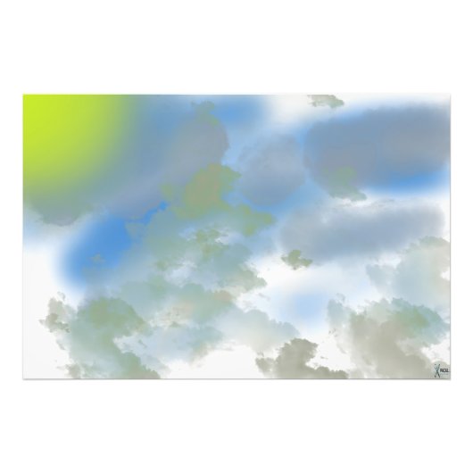 空 フォトプリント            (正面)