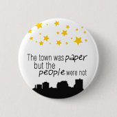 空…ボタンの星 缶バッジ (正面)