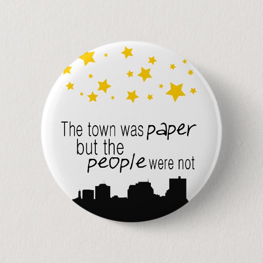 空…ボタンの星 缶バッジ (正面)