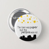 空…ボタンの星 缶バッジ (正面&裏面)