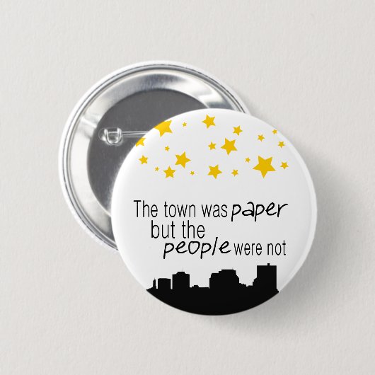 空…ボタンの星 缶バッジ (正面&裏面)