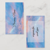 空 名刺 (正面/裏面)