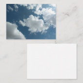 空 名刺 (正面/裏面)