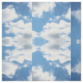 空，天気，自然，白，青，雲，日光 ファブリック (見本)