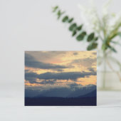 空、山、雲 ポストカード (スタンド正面)