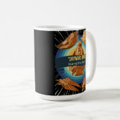 空、星の船に乗って コーヒーマグカップ (正面右)