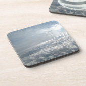 空、飛行機ビュー、美しい雲 コースター (左側)