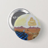 空Pinの仏 缶バッジ (正面&裏面)