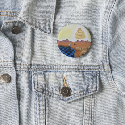 空Pinの仏 缶バッジ (インサイチュ)