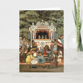 穿孔器およびJudyの人形劇" カード