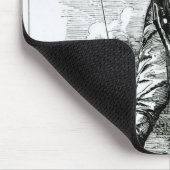 穿孔器からのローデスの大国 マウスパッド (コーナー)