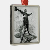 穿孔器からのローデスの大国 メタルオーナメント (右)