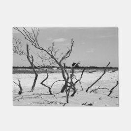 突き出る ドアマット