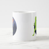 突き刺された隕石 ジャンボコーヒーマグカップ (正面)