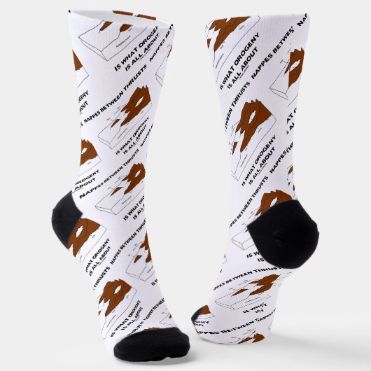 突き刺しの間のナペスがオロジェニーのすべてである ソックス (傾斜あり)