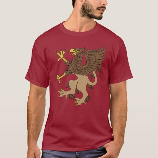 突き立てるグリフィン Tシャツ (正面)