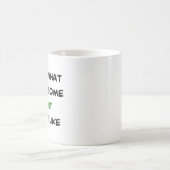 突き素晴らし出て コーヒーマグカップ (中央)