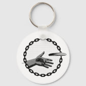突く手 キーホルダー (正面)