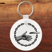 突く手 キーホルダー (正面)