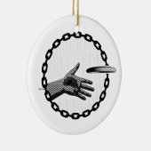 突く手 セラミックオーナメント (右)