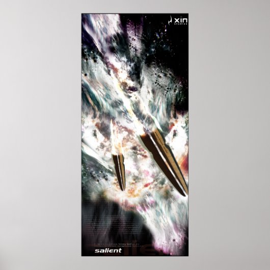 突出した ポスター (正面)