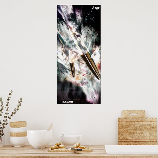 突出した ポスター (キッチン)