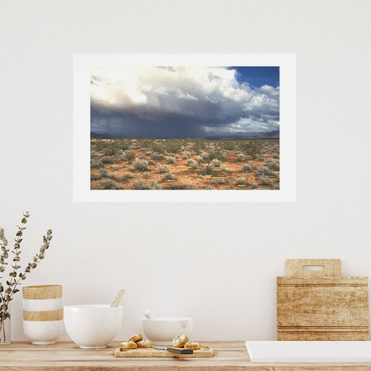 突然の土砂降り ポスター (キッチン)