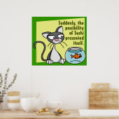 突然の寿司ポスター ポスター (キッチン)