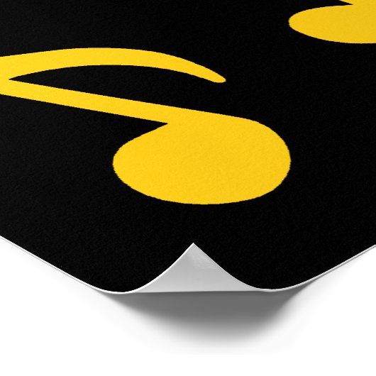 突然の歌の爆発が起こりやすい注意 ポスター (角)