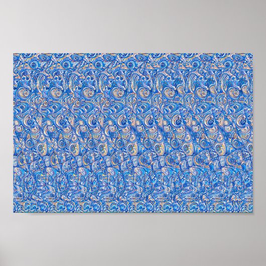 突然の気を散らす – 隠し3Dプリント ポスター (正面)