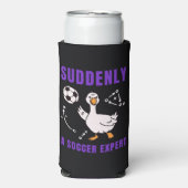 突然サッカー通に スリム缶クーラー (Seltzer正面)
