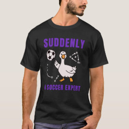 突然サッカー通に Tシャツ