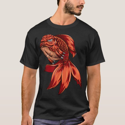 突然変異の金魚 Tシャツ (正面)