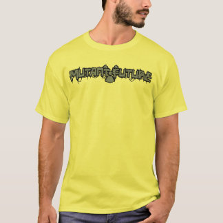 突然変異体の未来のロゴのワイシャツ Tシャツ