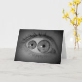 突然変異型点眼挨拶カード カード (黄色い花)