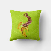 突然変異渦巻形のバナナ クッション (裏面)