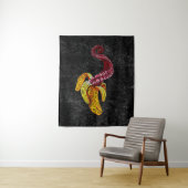 突然変異渦巻形のバナナ タペストリー (インサイチュ)