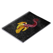 突然変異渦巻形のバナナ ノートブック (左側)