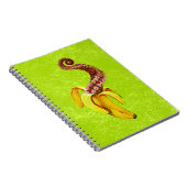 突然変異渦巻形のバナナ ノートブック (右側)