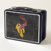 突然変異渦巻形のバナナ メタルランチボックス (裏面)