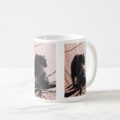 突然 コーヒーマグカップ (正面右)