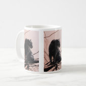 突然 コーヒーマグカップ (正面左)