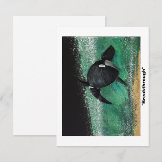 「突破口」 ノートカード (正面/裏面)