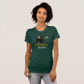 突進するヘラジカ Tシャツ (正面フル)