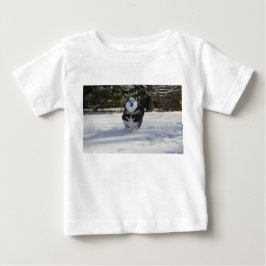 突進 ベビーTシャツ