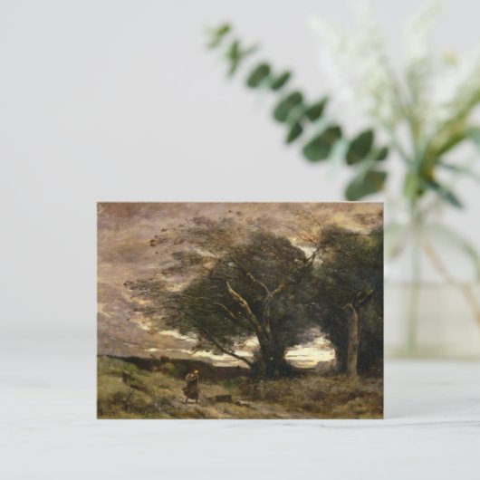 突風， 1866 ポストカード (スタンド正面)