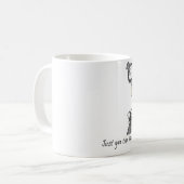 突飛なリスのマグ コーヒーマグカップ (正面左)