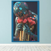 窒息死の愛の女神 – Ken Gage Art キャンバスプリント (インサイチュ (ウッドフロア))