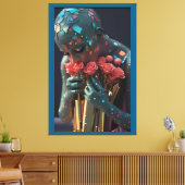 窒息死の愛の女神 – Ken Gage Art キャンバスプリント (インサイチュ (リビング))