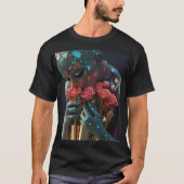 窒息死の愛の女神 – Ken Gage Art Tシャツ (正面)